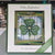 Shamrock stained glass