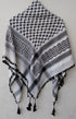 Black & white keffiyeh