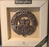 Claddagh bronze plated wall plaque